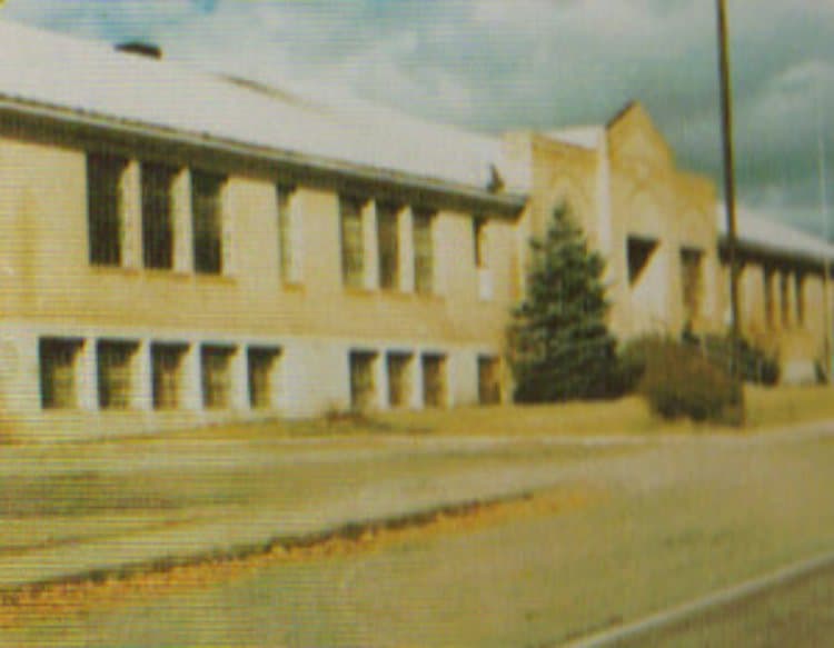 Roger Ellison: old Cedaredge High School