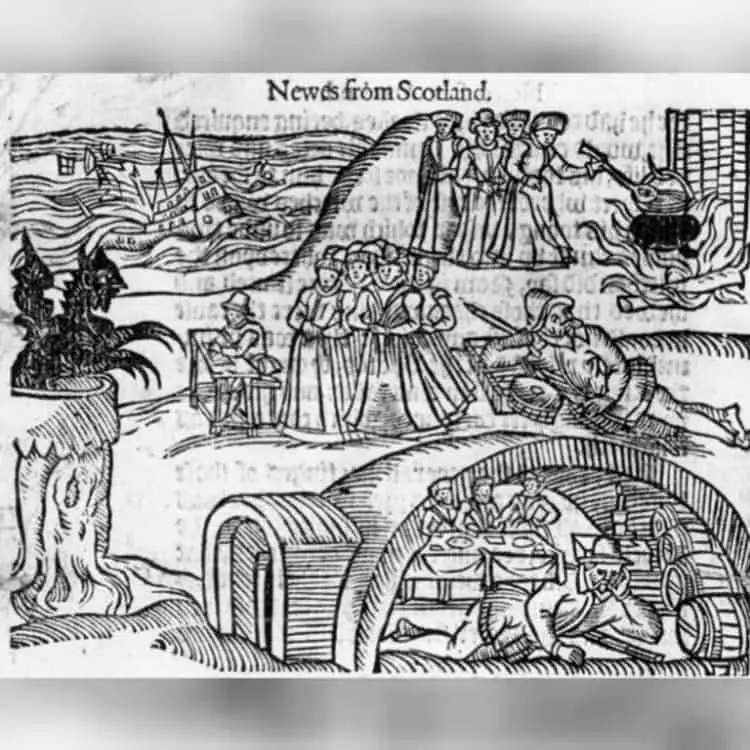 A Wee Bit Gothic: North Berwick Witch Trials illustration