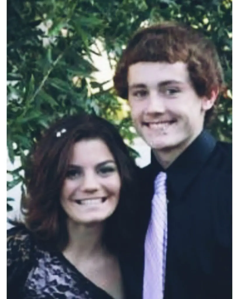 Blake Chappell: photo of Blake and his girlfriend on the day of the homecoming dance