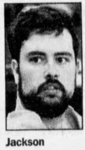 Karen Styles: newspaper photo of her killer Richard Allen Jackson