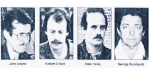 Mary Swarr Horace Swarr: photo of four suspects