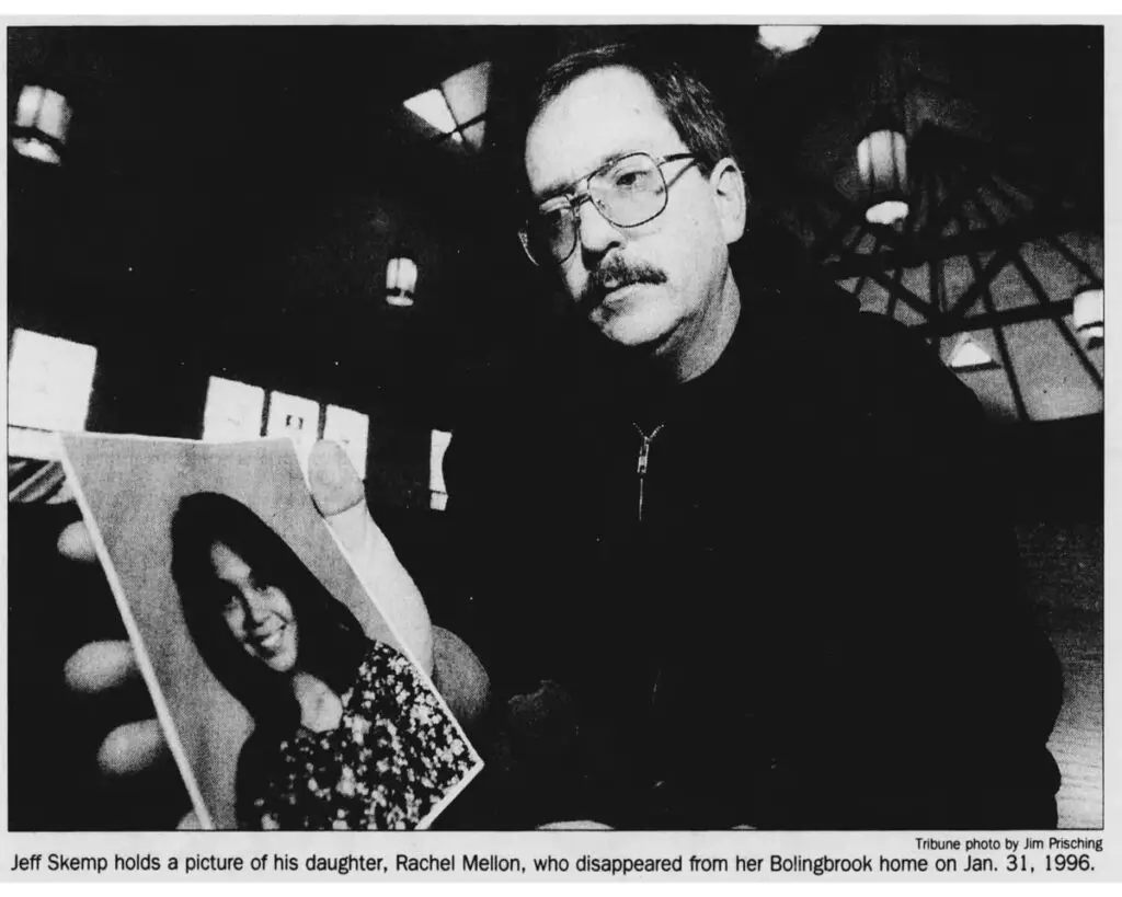 Rachel Mellon Skemp: Chicago Tribune photo of her father, Jeff Skemp, in January 1997