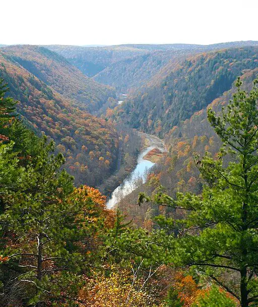 Pine Creek Gorge in Pennsylvania where Michael Jose Malinowski disappeared in 1996.