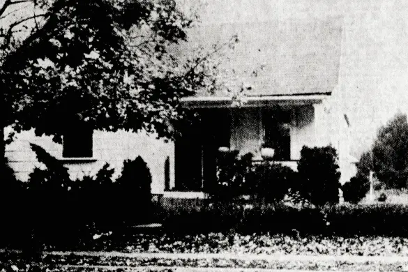 Taylor home in 1966